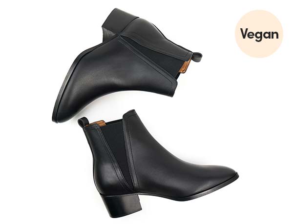 womens vegan chelsea boots