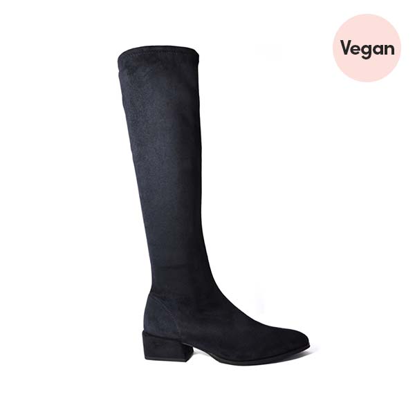 Elegant Vegan Knee-High Boot