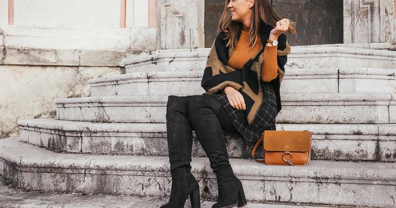 vegan leather knee high boots