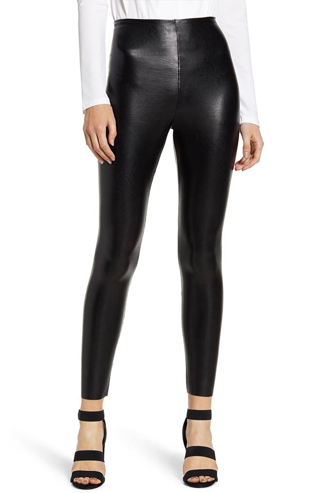 Topshop black vegan leather leggings - new – Manifesto Woman