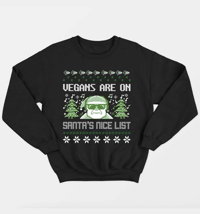 Vegans are on Santa's Nice List by Vegan Outfitters