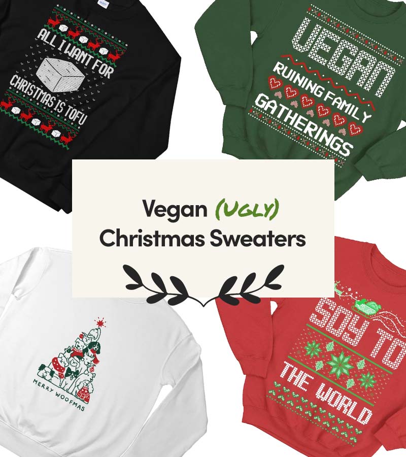 List of Vegan Ugly Christmas Sweaters