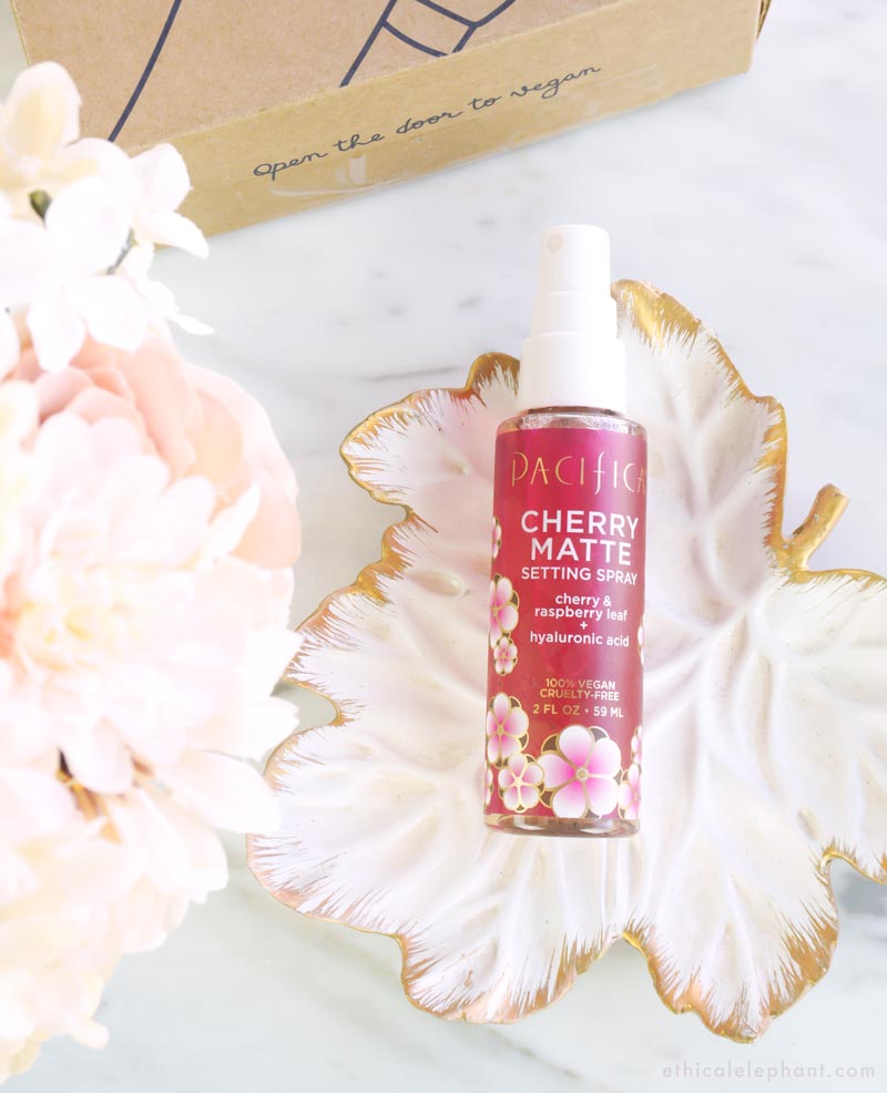 Pacifica - Cherry Matte Setting Spray - VeganCuts Makeup Box