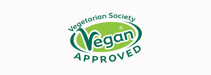 The Vegetarian Society Vegan Approved Trademark Logo