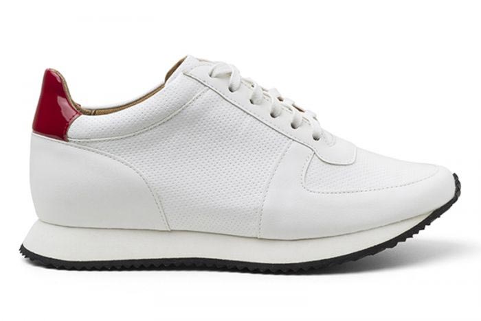 Ahimsa's Casual White Vegan Sneakers