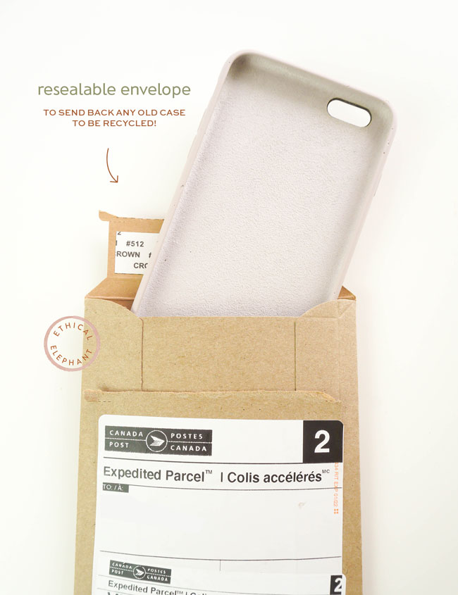 Resealable Envelope To Send Back Any Old Phone Case