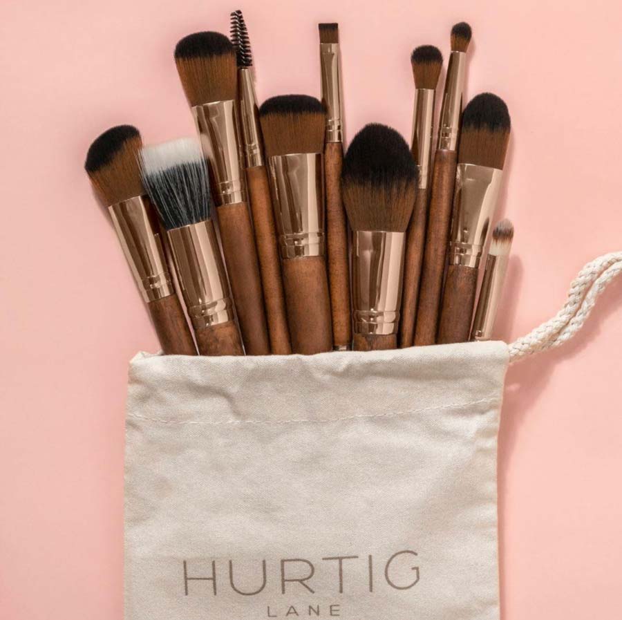 Hurtig Lane Eco-friendly Makeup Brushes