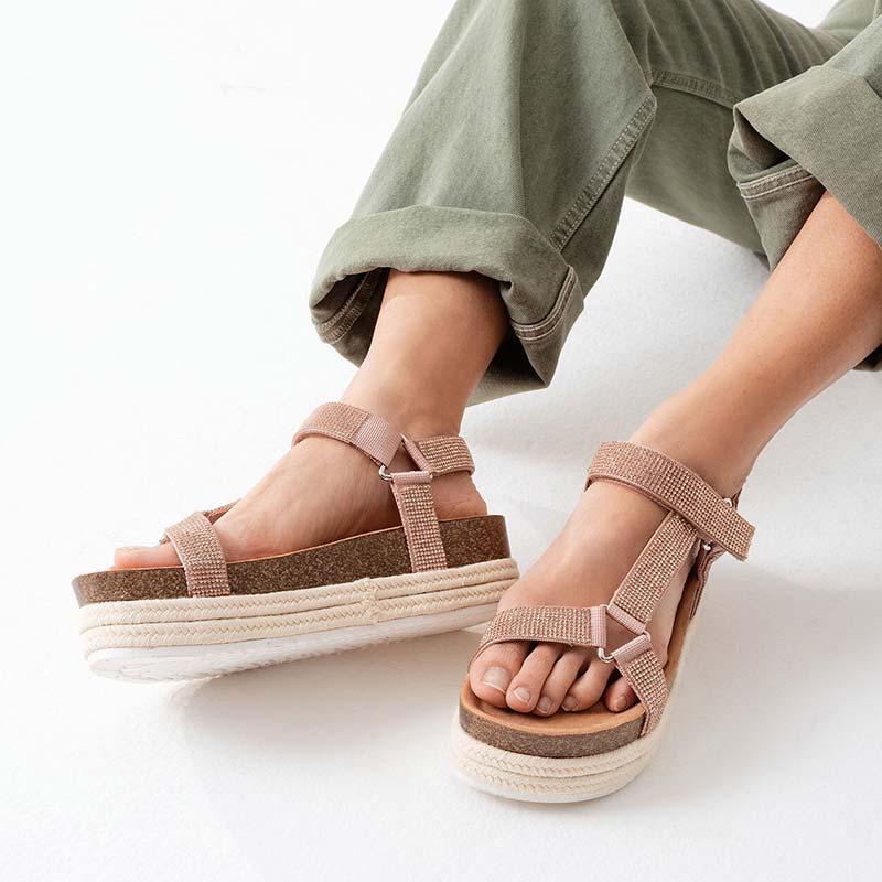 Aligolith - Vegan Flatform Sandal