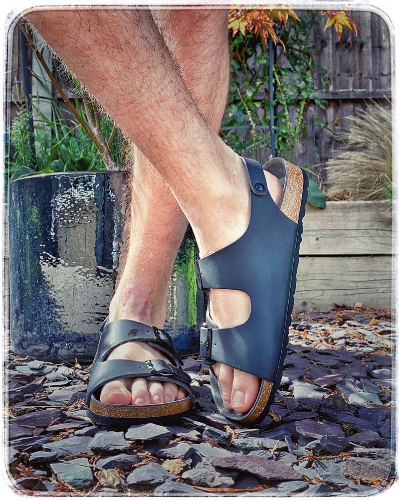 vegan doc sandals