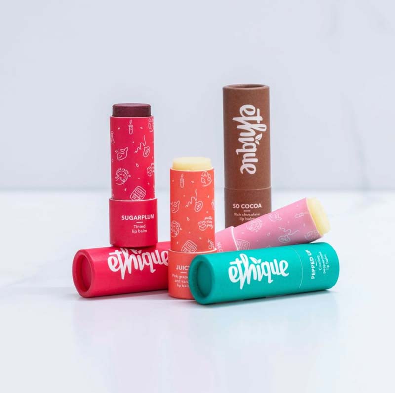 Ethique Plastic-Free Lip Balms