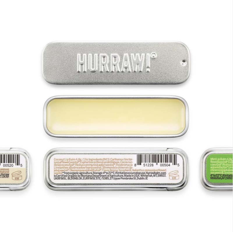 Hurraw! Slim Slider Tins