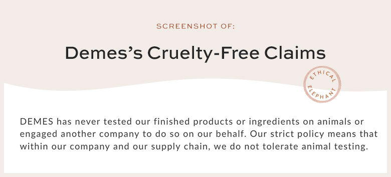 Is Demes Cruelty-Free?