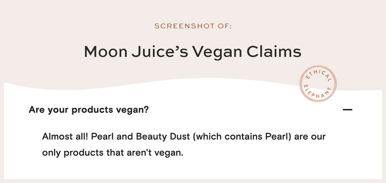 Is Moon Juice Vegan?