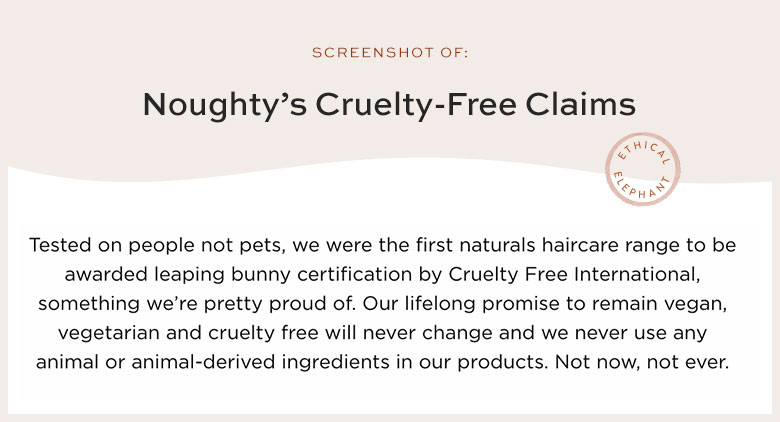 Is Noughty Cruelty-Free?