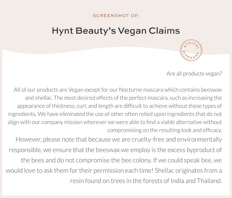 Is Hynt Beauty Vegan?