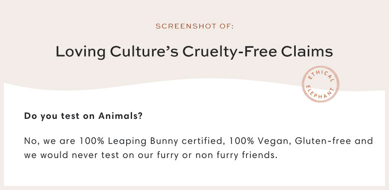 Is Loving Culture Cruelty-Free?