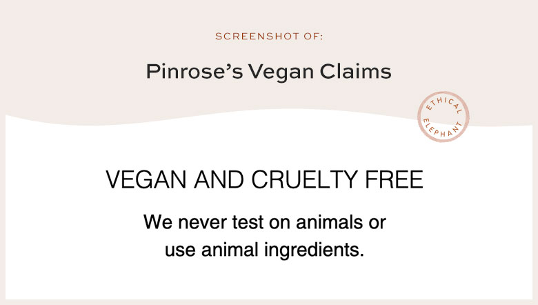 Is Pinrose Vegan?