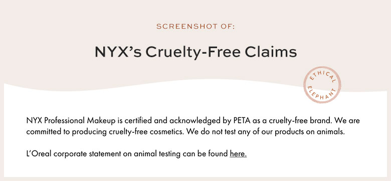 Is NYX Cruelty-Free?