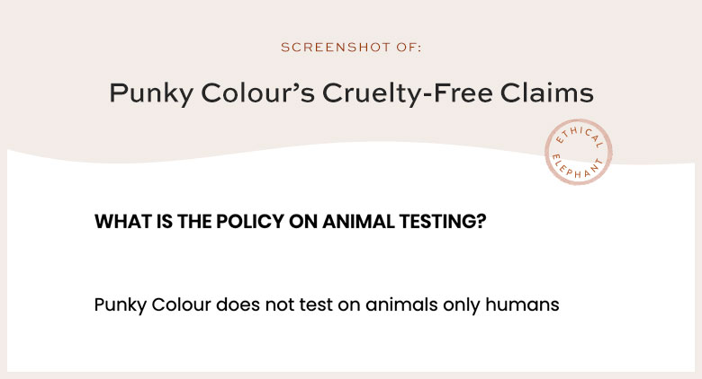 Is Punky Colour Cruelty-Free?