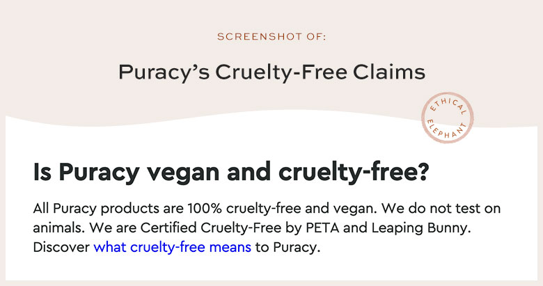 Is Puracy Cruelty-Free?