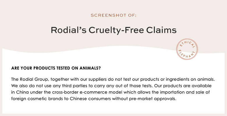 Is Rodial Cruelty-Free?