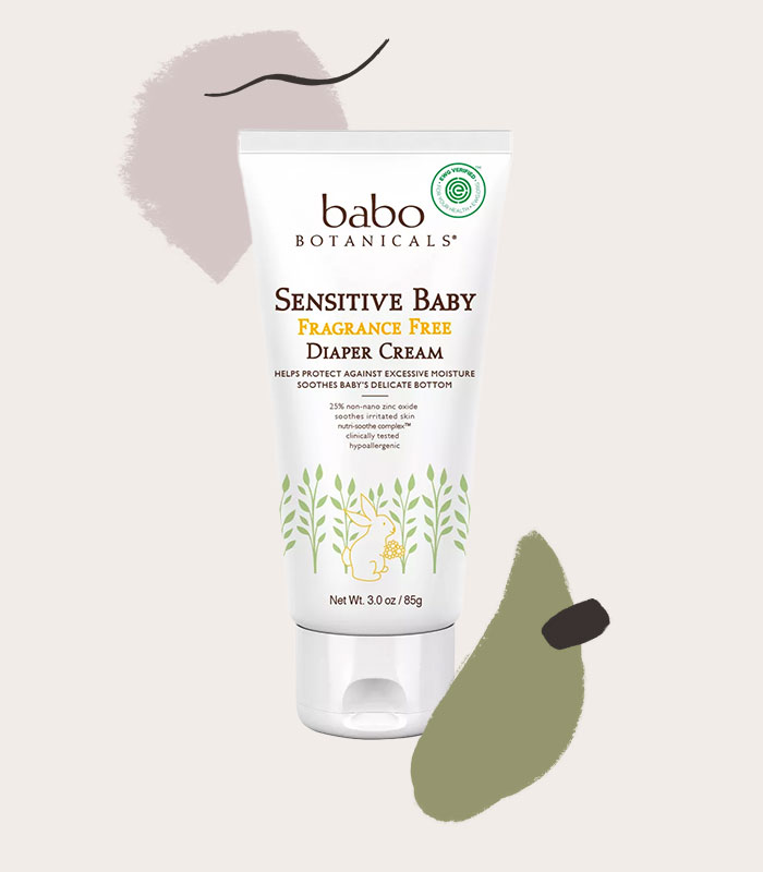 Babo Botanicals Sensitive Baby Diaper Cream