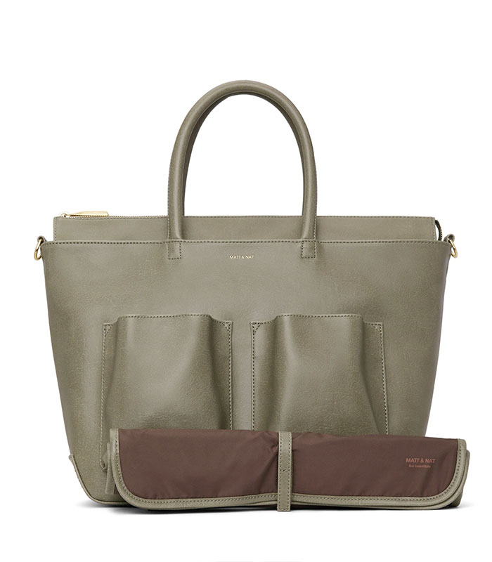 Matt & Nat Raylan Med Vegan Leather Diaper Bag