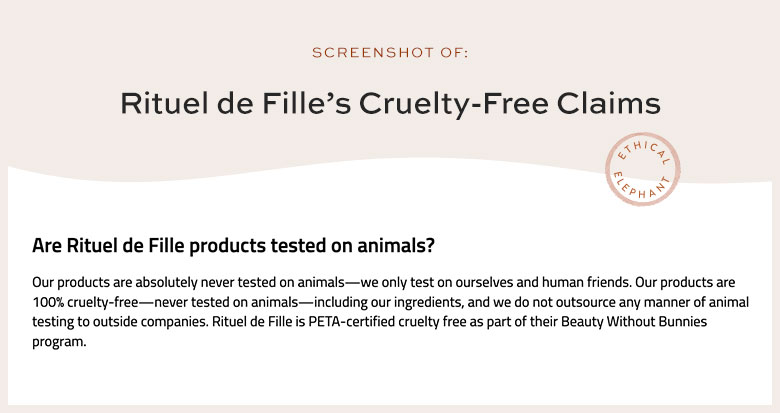 Is Rituel de Fille  Cruelty-Free?