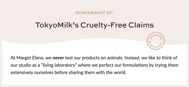 Is TokyoMilk Cruelty-Free?