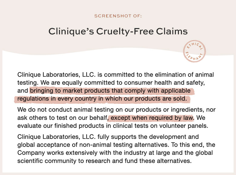 Is Clinique Cruelty-Free?