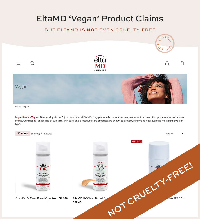 Is EltaMD Vegan?