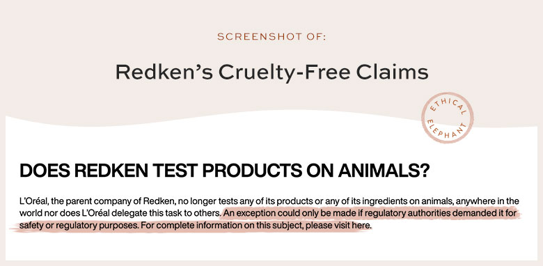 Is Redken Cruelty-Free?