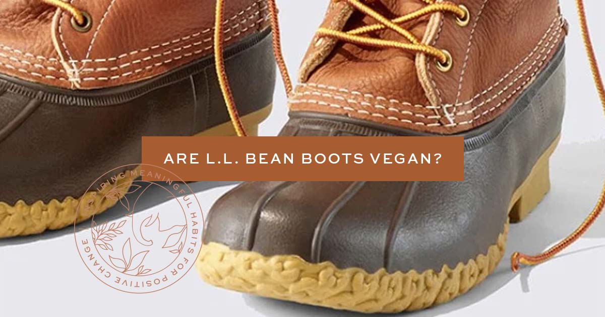 Ll bean vegan boots on sale