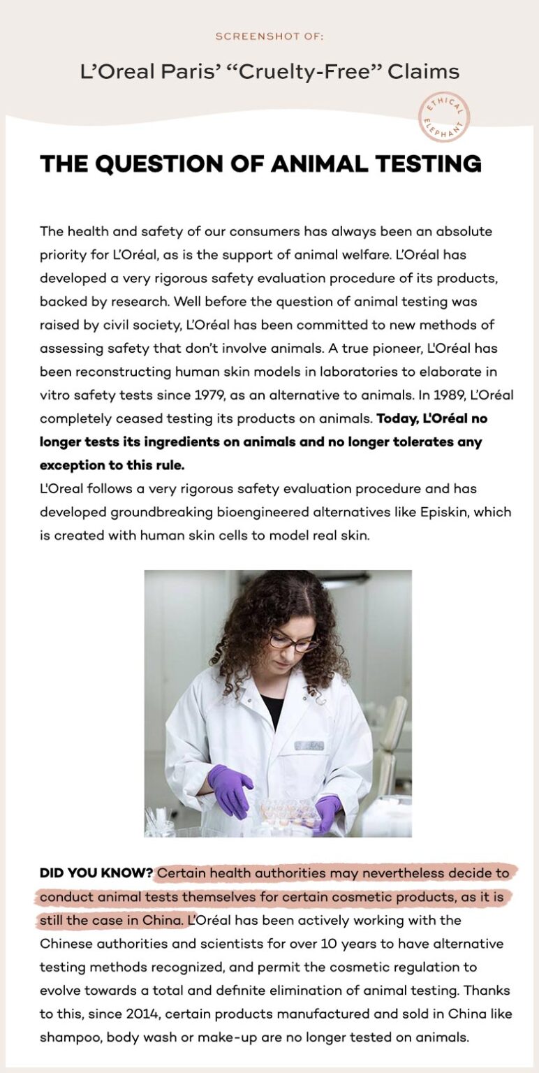 The Reason Why L'Oreal is NOT CrueltyFree in 2024 Explained