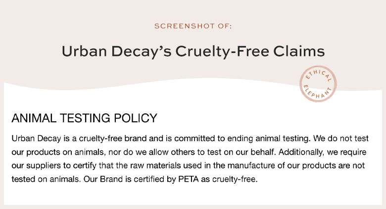 Pretty different: Urban Decay enters travel retail channel in China amid  animal testing changes