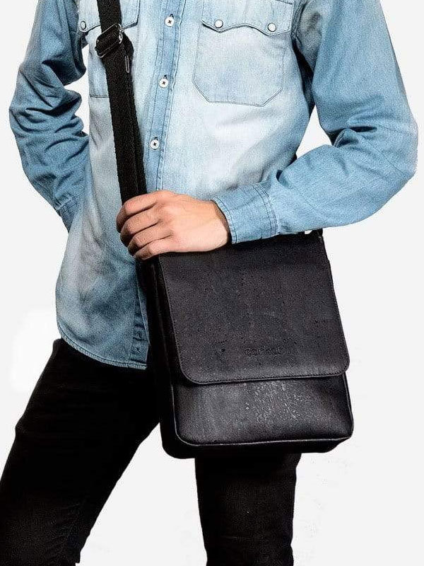 ANTON Vegan Messenger Bag - Canvas