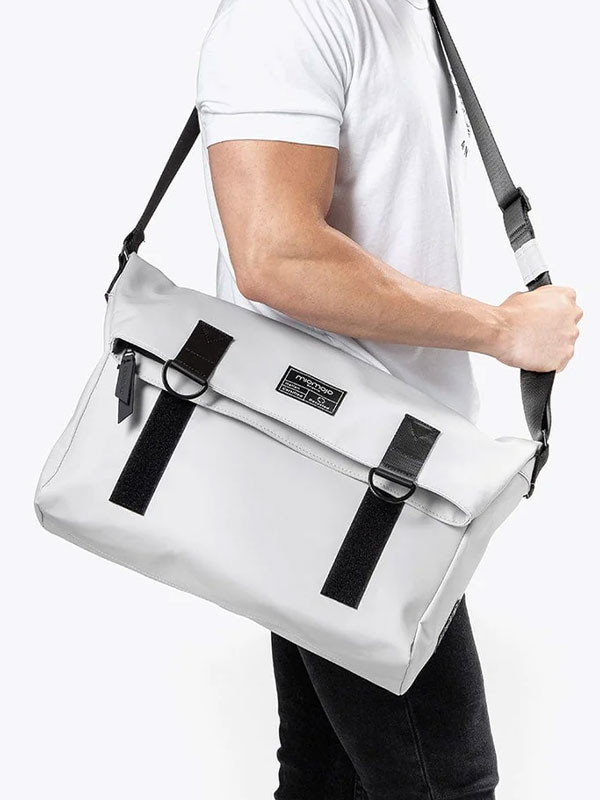 ANTON Vegan Messenger Bag - Canvas