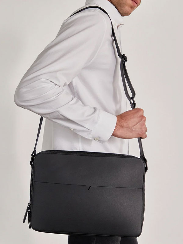 Messenger Bag - Premium Leather Laptop Bag, Ethically Made - Issara