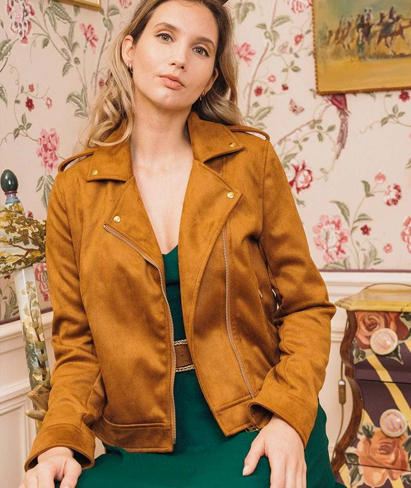 Vegan Suede Blazer